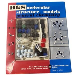 VTG HGS‎ Molecular Structure Models General Chemistry Kit W.A. Benjamin Maruzen